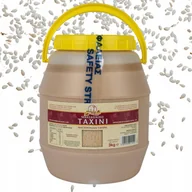 Słodkie kremy i masła - Grecka naturalna pasta sezamowa Tahini Makedonikos 3kg - zdrowy smakołyk - miniaturka - grafika 1