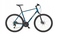 Rowery - ROWER KTM X-LIFE ROAD H 60CM XL BLUE 2022 WYPRZEDAŻ - miniaturka - grafika 1