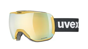 UVEX DOWNHILL 2100 CV SKI Uniwersalne Gogle narciarskie, żółty perłowy - Gogle narciarskie - miniaturka - grafika 1