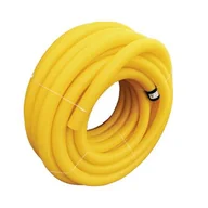 Rury - Rura drenarska PVC Ø100 bez otworów 50 mb - miniaturka - grafika 1