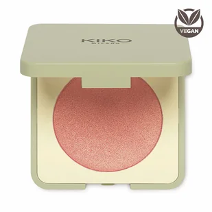 KIKO Milano Green Me Blush kompaktowy róż dający naturalny rezultat 101 Coral View - Róże do policzków - miniaturka - grafika 1