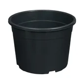 Donice - Doniczka produkcyjna śr.40 cm 25l czarna Donkwiat - miniaturka - grafika 1