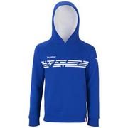 Odzież sportowa dziecięca - Bluza do tenisa dziecięca Tecnifibre FLEECE HOODY royal - miniaturka - grafika 1