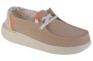 Moda i Uroda OUTLET - Hey Dude Wendy Rise 40074-2YU, Damskie, buty sneakers, Beżowy - miniaturka - grafika 1