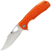 Noże - Nóż składany Honey Badger Clip-Point Flipper Medium - Orange - miniaturka - grafika 1