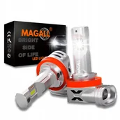 Żarówki samochodowe - ŻARÓWKI H11 LED MAGALL X PRO 1 DO 1 BIAŁE ŚWIATŁO 5500K 70W 12V 16000 LM - miniaturka - grafika 1