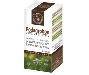 PODAGROBON (układ moczowy) Bonimed 60 kapsułek - Układ moczowy i płciowy - miniaturka - grafika 1