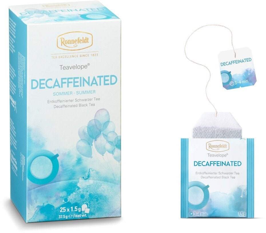 Czarna herbata Ronnefeldt Teavelope Decaffeinated 25x1,5g