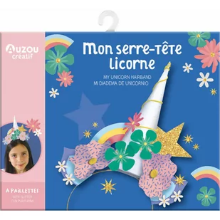 Auzou Opaska Róg Jednorożca Diy 506250 - Zabawki interaktywne dla dzieci - miniaturka - grafika 1