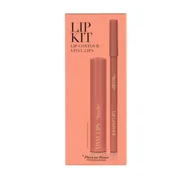 Zestawy kosmetyków damskich - PIERRE RENE LIP KIT ZESTAW DO MAKIJAŻU UST 04 LIP WARM NUDE FUSION - miniaturka - grafika 1