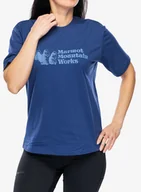 Czapki damskie - Koszulka bawełniana damska Marmot MMW Tee SS - twilight blue - miniaturka - grafika 1