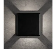 Lampy ogrodowe - Kanlux 39182 - LED zewnętrzny kinkiet REFAZI LED/6W/230V IP54 czarny - miniaturka - grafika 1