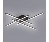 Lampy sufitowe - Brilagi - LED Plafon STRIPES LED/37W/230V czarne - miniaturka - grafika 1