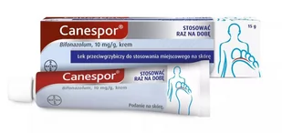 Bayer Mycospor 1% 15 g - Problemy skórne - miniaturka - grafika 1