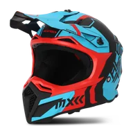 Kaski motocyklowe - Kask Cross Acerbis Profile 5 Czerwony/NiebieskiXS - miniaturka - grafika 1
