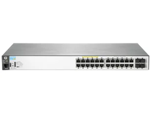 HPE Aruba 2530 24G PoE+ Zarządzany L2 Gigabit Ethernet (10/100/1000) Obsługa PoE 1U J9773A#ABB-RFB - Switche - miniaturka - grafika 1