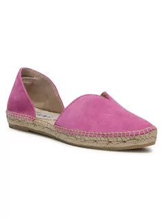 Espadryle damskie - Manebi Espadryle Open-Side Flats M 3.4 O0 Różowy - grafika 1