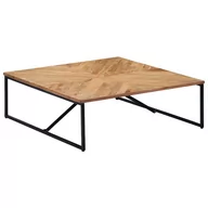 Ławy i stoliki kawowe - vidaXL Stolik kawowy, 110 x 110 x 36 cm, lite drewno akacjowe - miniaturka - grafika 1