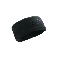 Apaszki i szaliki męskie - COMPRESSPORT Opaska na głowę HEADBAND ON/OFF AURORA black/aurora - miniaturka - grafika 1