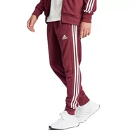Spodenki męskie - adidas Męskie spodnie dresowe Essentials French Terry Tapered Cuff 3 paski - miniaturka - grafika 1