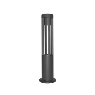 Lampa zewnętrzna słupek ogrodowy LED 10W Ratel OFL-50757-M-BK Italux - Lampy ogrodowe - miniaturka - grafika 1