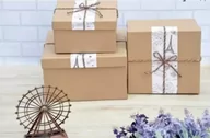 Opakowania i torebki na prezenty - Zestaw pudełek upominkowych JYWK 541 3szt - miniaturka - grafika 1