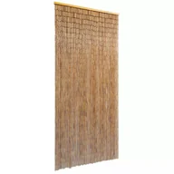 Zasłony - Bambusowa kurtyna, zasłona na drzwi 90x200 cm - miniaturka - grafika 1