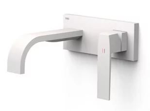 Bateria umywalkowa TRES Slim Exclusive Biel Matowa 20230013BM - Baterie podtynkowe - miniaturka - grafika 1