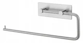 Stojaki i wieszaki na papier toaletowy - Uchwyt Na Ręcznik Papierowy Samoprzylepny Srebrny - miniaturka - grafika 1
