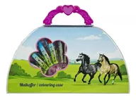 Zabawki kreatywne - Zestaw Do Kolorowania Konie 51El. - miniaturka - grafika 1