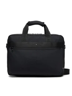Tommy Hilfiger Torba na laptopa Th Commuter Computer Bag AM0AM13612 Czarny - Torby na laptopy - miniaturka - grafika 1