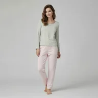 Piżamy damskie - TRIUMPH PIŻAMA DAMSKA zestaw koszulka + spodnie rozmiar 42 - miniaturka - grafika 1