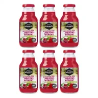 Soki i napoje niegazowane - Sady Wincenta Sok 100% jabłkowo-wiśniowy naturalnie mętny tłoczony NFC Zestaw 6 x 330 ml - miniaturka - grafika 1