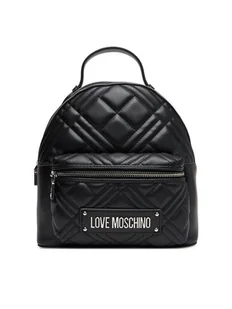 LOVE MOSCHINO Plecak JC4148PP0MLA000B Czarny - Plecaki - miniaturka - grafika 1