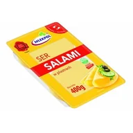 Szybkie dania obiadowe - Ser Salami Plastry 400G Mlekpol - miniaturka - grafika 1