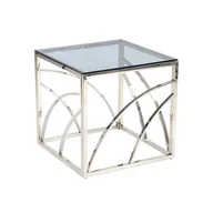 Ławy i stoliki kawowe - Universe Kwadrat Srebrny Halmar Ława Halmar - miniaturka - grafika 1