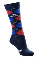 Skarpetki damskie - Skarpetki START Check kolor: granatowy/czerwony/niebieski, rozmiar: XL - miniaturka - grafika 1