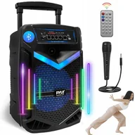 Power audio - Pyle DUŻY GŁOŚNIK BEZPRZEWODOWY BLUETOOTH 1200W RADIO PRZENOŚNY KARAOKE MIKROFON - miniaturka - grafika 1
