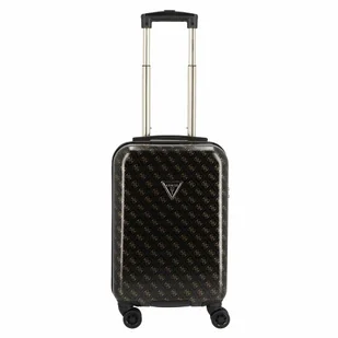 Guess Jesco 4 kółka Walizka kabinowy 54 cm brown - Walizki - miniaturka - grafika 1