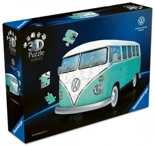 Puzzle 3d samochód volkswagen t1 - Puzzle - miniaturka - grafika 1