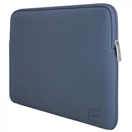 Torby na laptopy - UNIQ torba Cyprus laptop Sleeve 14" niebieski/abyss blue Water-resistant Neoprene - miniaturka - grafika 1