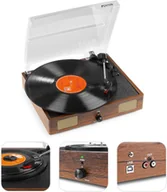 Gramofony - Fenton RP106W USB brązowy one size - miniaturka - grafika 1