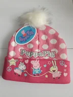 Czapki damskie - Czapka zimowa Świnka Peppa Peppa PIG 52 różowa - miniaturka - grafika 1
