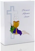 Pamiątka Pierwszej Komunii Świętej - Album wsuwany Lotmar Komunia Fioletowy (128 zdjęć 10x15) - miniaturka - grafika 1