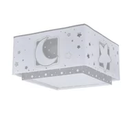 Lampy sufitowe - Dalber 63236E - Plafon dziecięcy MOONLIGHT 2xE27/60W/230V szary - miniaturka - grafika 1