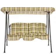 Poduszki ogrodowe - Poduszki z daszkiem na huśtawkę 138 cm Tora B003-12PB PATIO - miniaturka - grafika 1