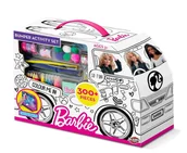 Kolorowanki, wyklejanki - Barbie, Bladez, Zestaw Kreatywny Mega Bus Btba-c08 - miniaturka - grafika 1