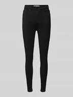 Spodnie damskie - Jeansy o kroju skinny fit z 5 kieszeniami model ‘SOPHIA’ - miniaturka - grafika 1