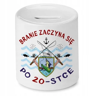 Skarbonka na Urodziny 20 20te 20-te na Prezent z Nadrukiem ze Zdjęciem - Skarbonki - miniaturka - grafika 1