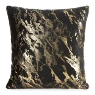 Poszewki na poduszki - Poszewka dekoracyjna DORIS 45 x 45 cm czarny - miniaturka - grafika 1